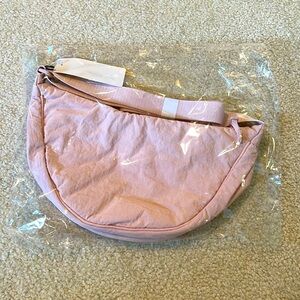 NWT Uniqlo crossbody round mini shoulder bag - pink
